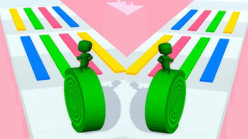 Layers Roll Game All Level Gameplay Android, iOS Walkthrough New Update Thriller Game LR56