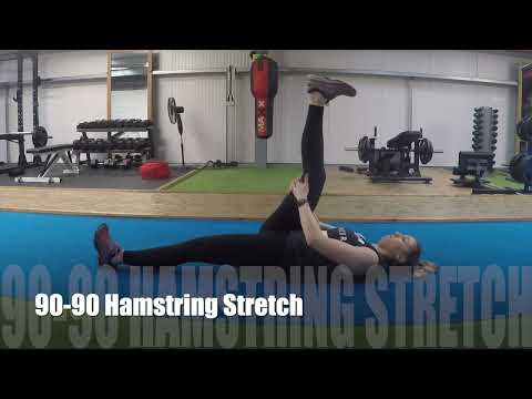 90-90 Hamstring Stretch