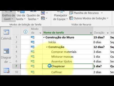 Aula 27- Menu Exibir / Curso de MS Project Gratuito