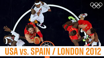 🇺🇸 USA vs. 🇪🇸Spain - 🏀 Basketball Final London 2012!