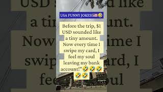 U$D & My Amex Card!🇺🇸🤣🤣🤣 #reels #funny #jokes #usa #viral #comedy #shorts #memes