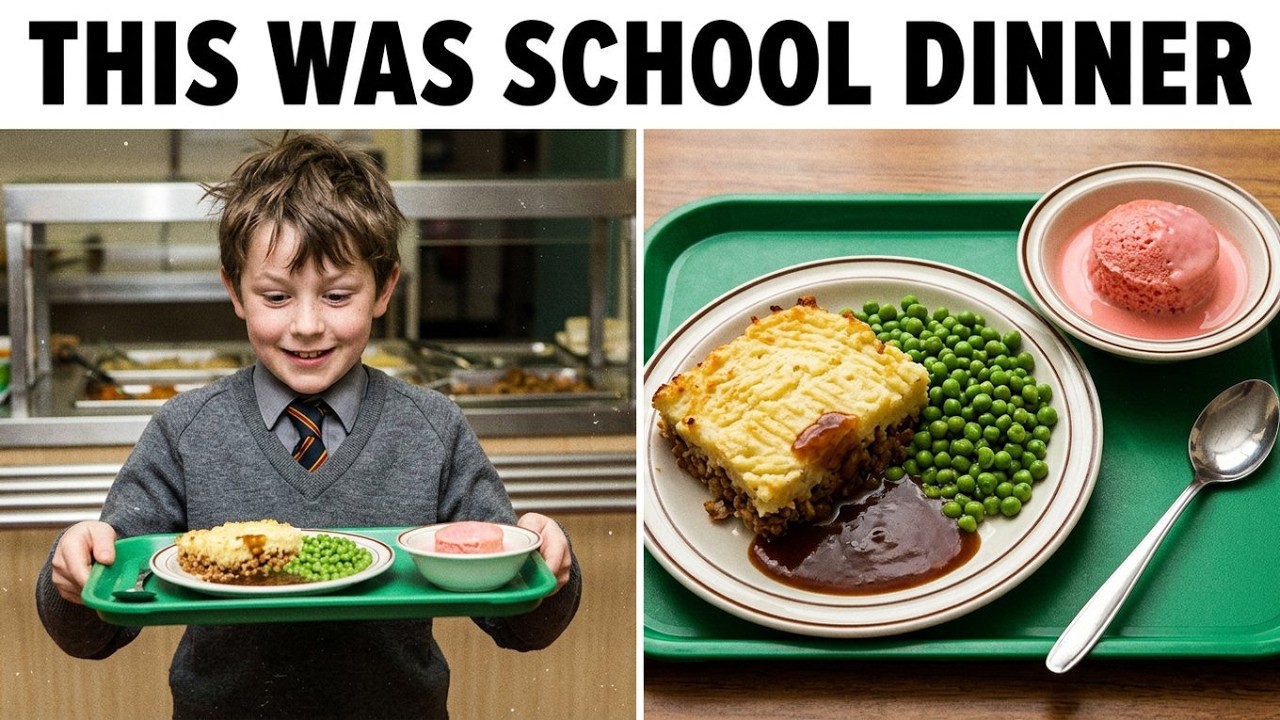 What British School Dinners Really Looked Like in the 80s