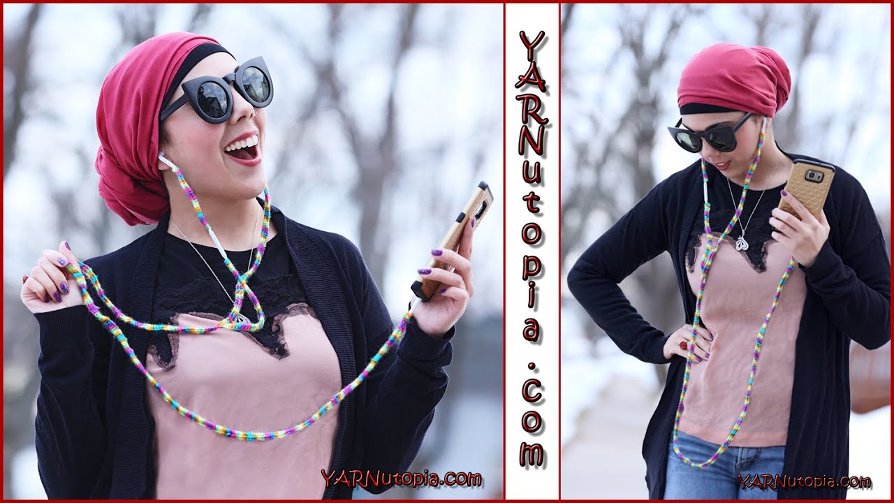 How to Crochet Around Earbud Cords