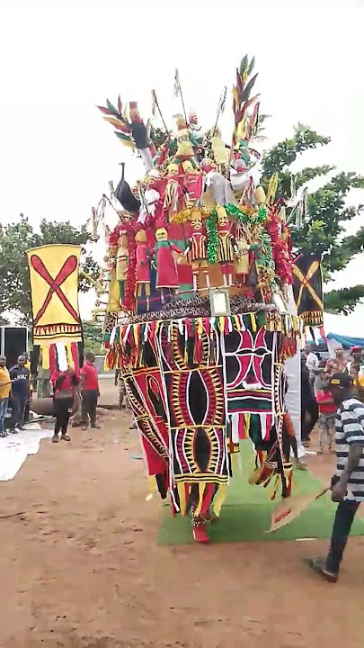 Ijele Masquerade in Igbo Land #africa #masquerade #culture