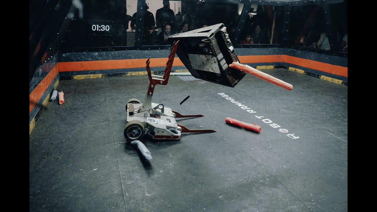 Robot Rampage Qualifier Round 3 - August 2025 - YouTube