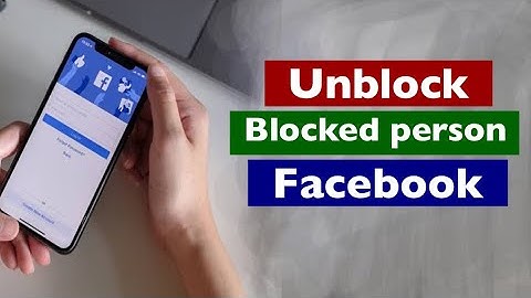 How to unblock blocked person on facebook (malayalam)