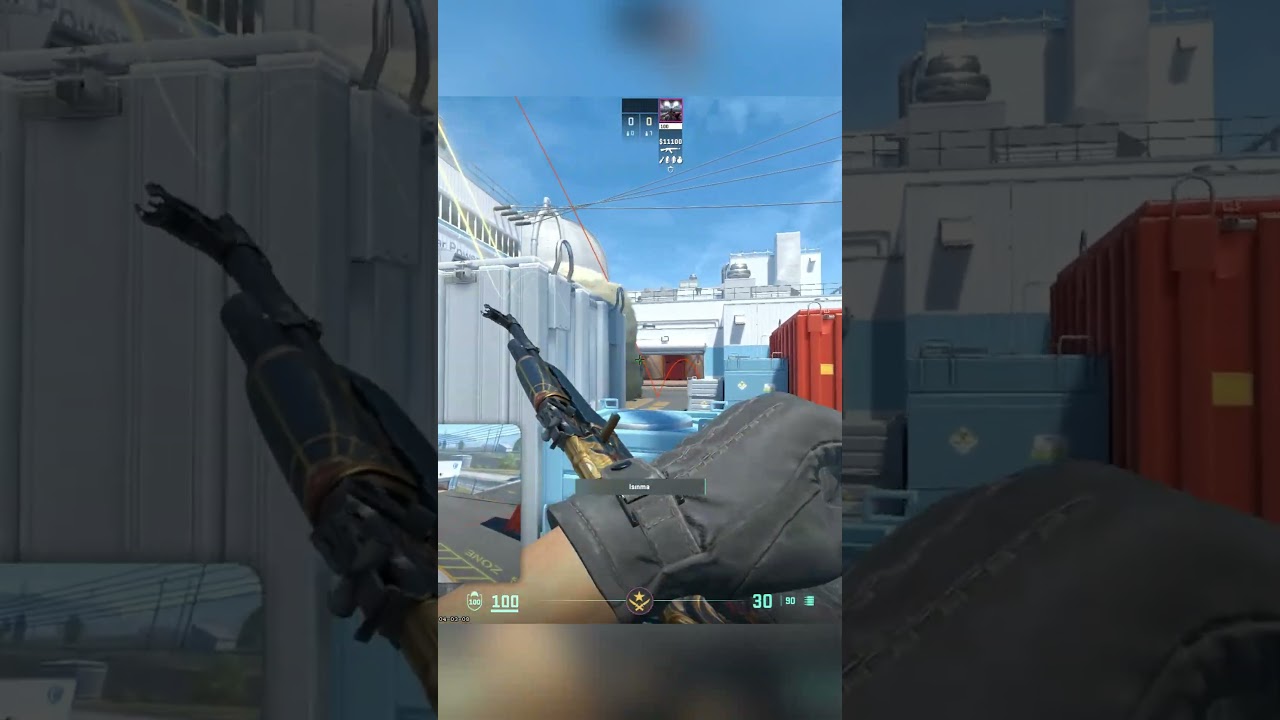 CS2 Nuke - Easy Outside Smokes Lineups 