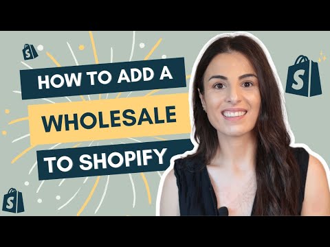 How To Add A Wholesale Area To Your Shopify Store 2022 - No Coding - Shopify Online Store 2.0