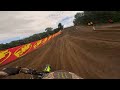 GoPro: Camden McLellan 2025 FIM MX2 Qualifying Moto from Round 15 Lommel