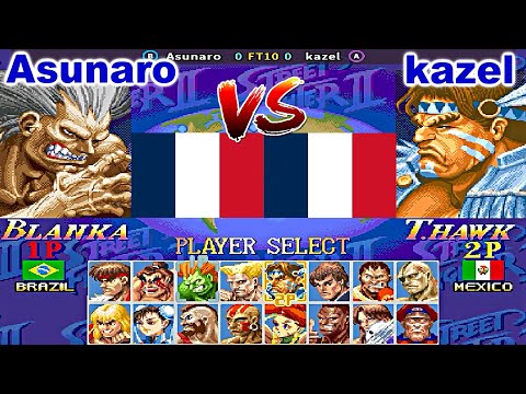 Super Street Fighter II X: Grand Master Challenge - Asunaro vs kazel FT10