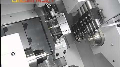 Citizen M32 CNC Swiss Type Turning Center Demo