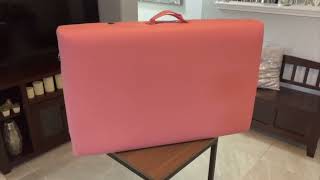 Pink Professional Portable Massage Table for Spa