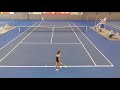 EMPIRE Cup U18 2018: match ball, Bianca BEHULOVA (SVK) -  Eszter MERI (SVK) 6-2 7-5.