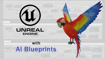 Medhue Parrot with AI in Unreal Engine!!