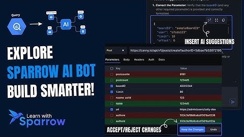 Meet Your AI-Powered API Sidekick — Sparrow AI Bot