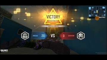 Call Of Duty: Mobile (Multiplayer) - Random Maps (Attack Of The Undead 20) (with PS4 Controller)