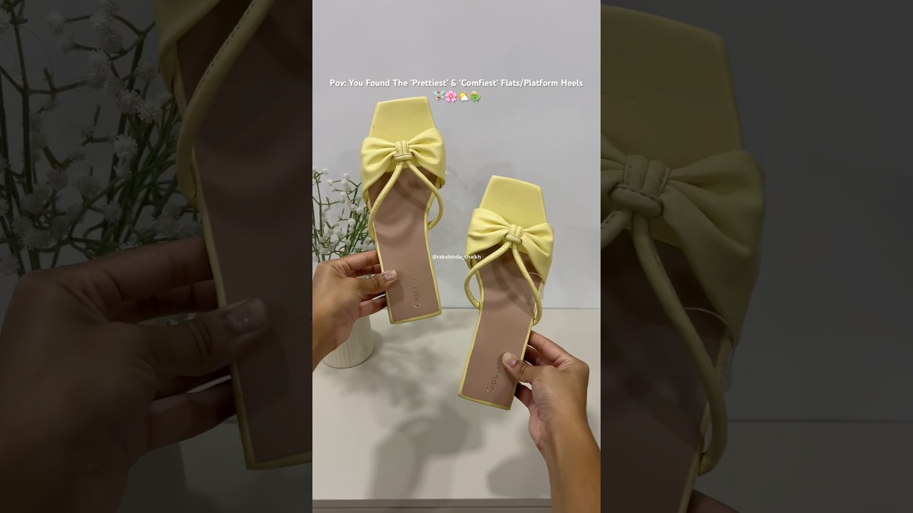 Myntra Flats/Platform Heels Haul Under Rs 750!😍🫰🏻