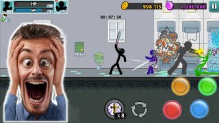 Anger Of Stick 5 MOD Apk 2020 - Powerfull  | Unlimited Coins & Gems Hack 2020 Gameplay screenshot 3