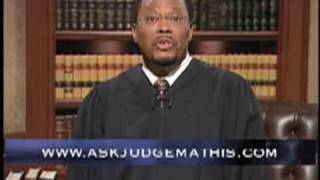 Ask Judge Mathis- June 28, 2010