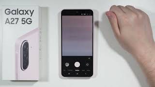 Samsung Galaxy A27: How to Change Photo Resolution