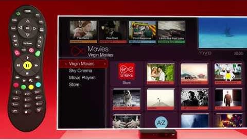 How to Search for a Show on Virgin TV V6 box