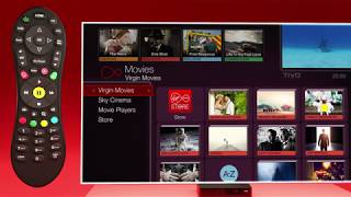 How to Search for a Show on Virgin TV V6 box