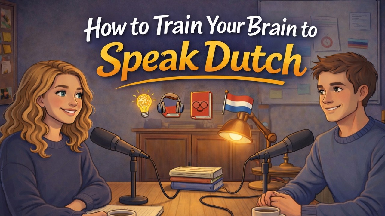 How to Train Your Brain to Speak Dutch | Dutch Listening Practice | Learn to Think in Dutch
