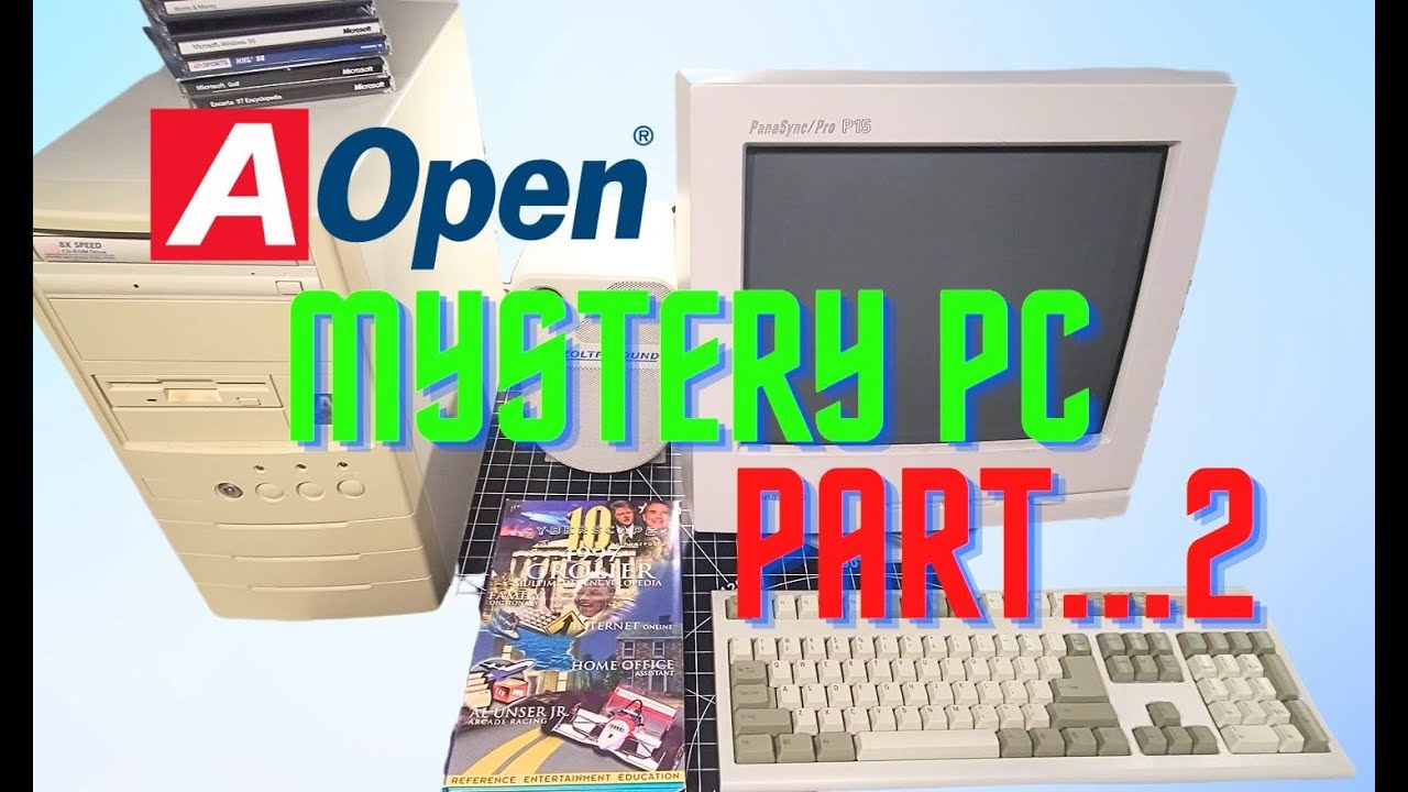 AOpen Mystery PC Part 2 - Disassembly and RTC Removal - YouTube