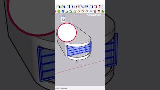 How to Create a Curved Window Using the Shape Bender Plugin#architecture #sketchup #sketchupplugins