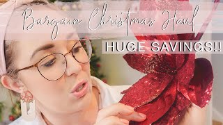 VLOGMAS DAY 8 -   BARGAIN CHRISTMAS DECOR HAUL by Mrs Henderson & Co 189 views 3 years ago 15 minutes