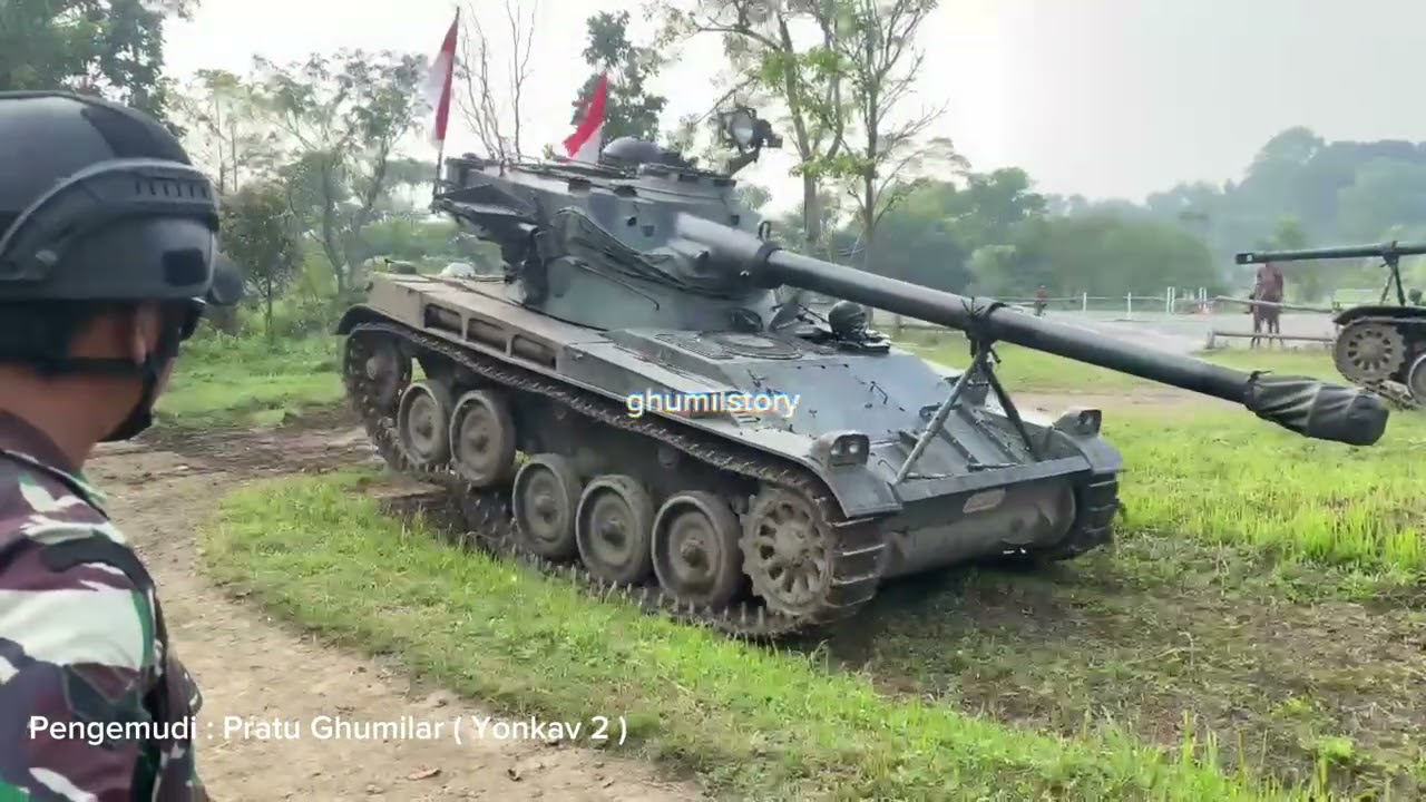Melintasi Rintangan Tegak, Diktamudi Ranpur Tank 2025
