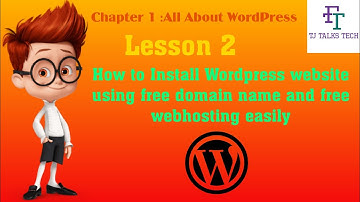 02 WordPress Urdu/Hindi || How to install WordPress on free hosting and domain name || Infinityfree