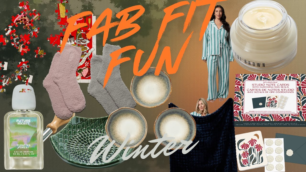 Fab Fit Fun Зима 2025! Прекрасный выбор всего!