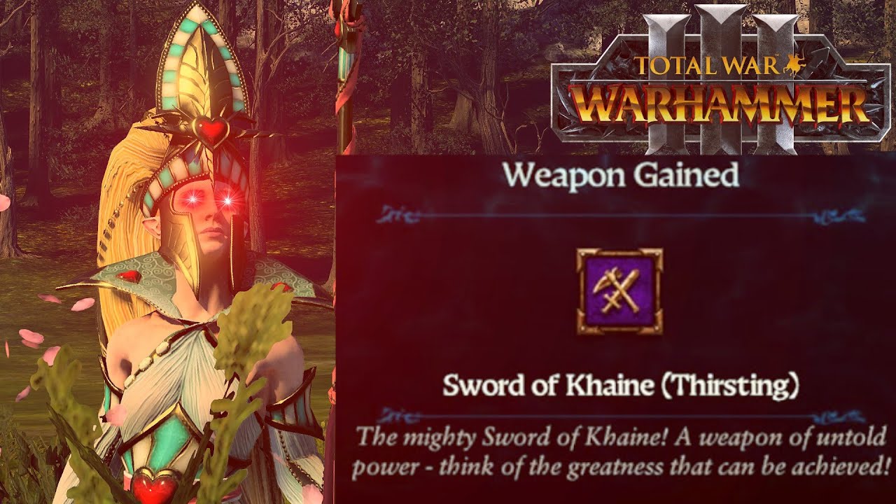 1,000 sub celebration Alarielle and the Sword of Khaine! YouTube