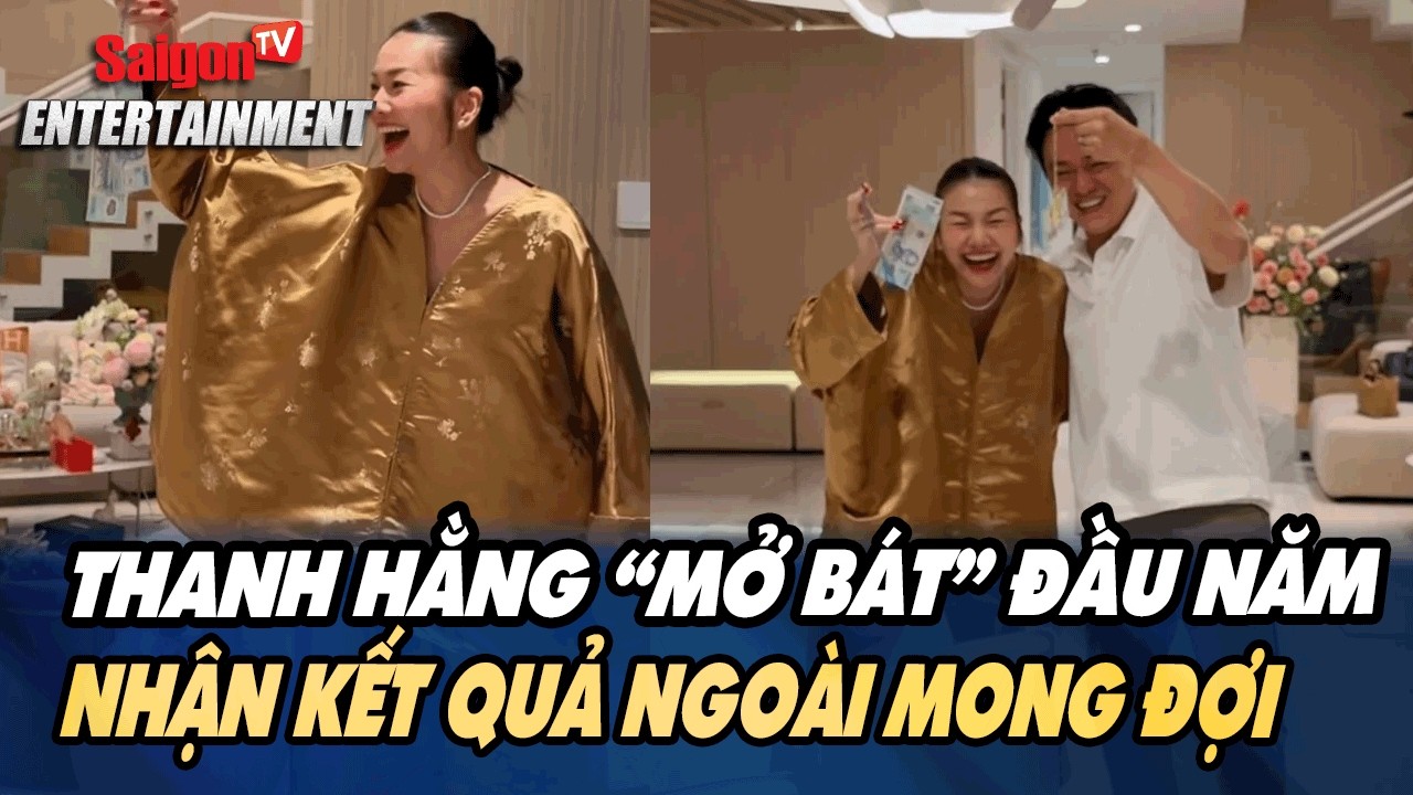 Thanh Hằng “mở bát” đầu năm, thử vận may và nhận kết quả ngoài mong đợi