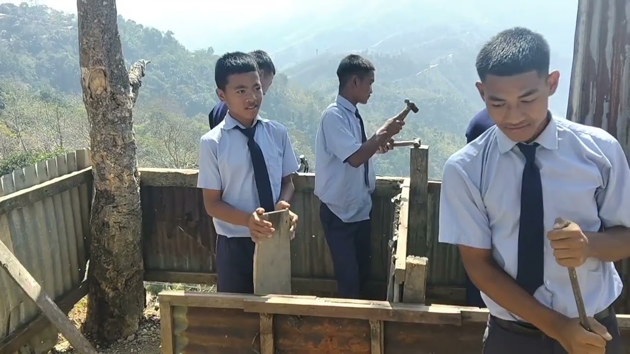 Jubilee Standard School (JSS) Parbung Social Work/Cleaning/ Student and Staff