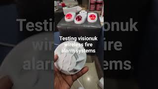 visionuk wireless addressable fire alarm systems