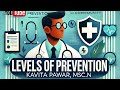 Levels of Prevention|Community health Nursing| NORCET| RRB| KNO Academy