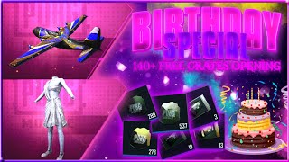 PUBG MOBILE biggest 140+ Free crates opening | OCTA