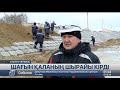 Атырау облысындағы шағын қаланың шырайы кірді