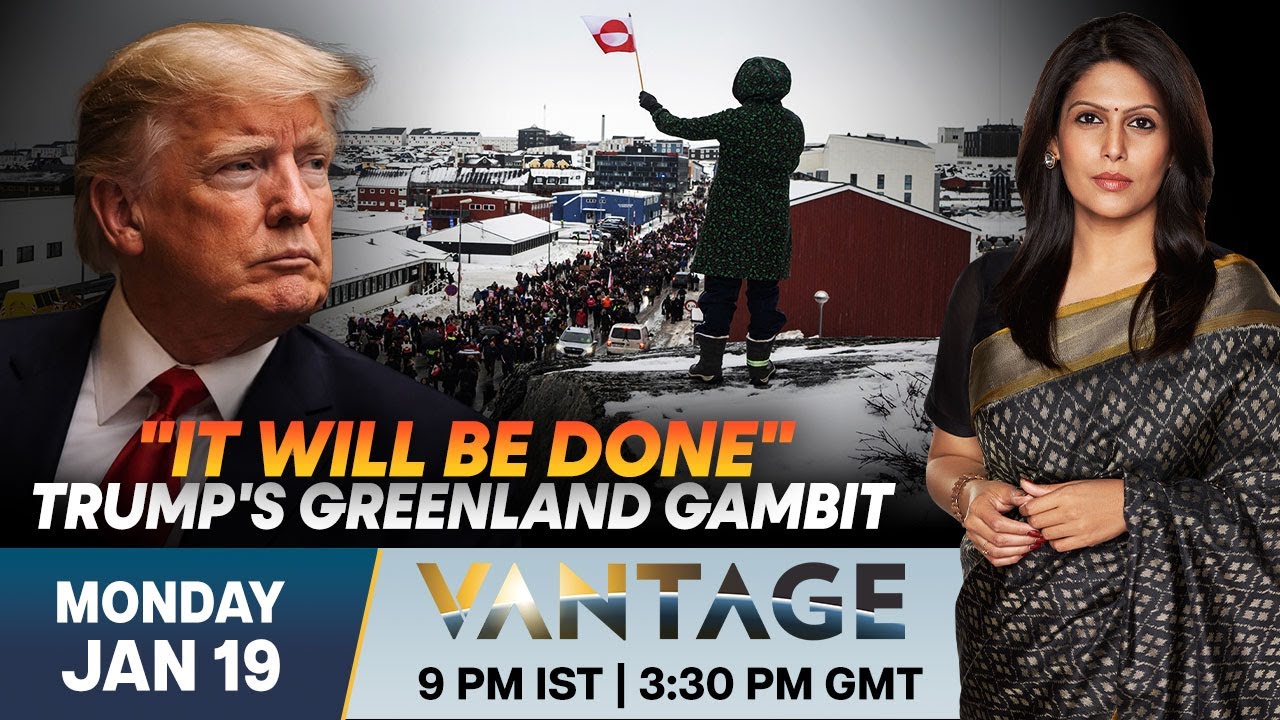 LIVE: Europe Mulls "Bazooka" After Trump's Greenland Threat | Vantage with Palki Sharma | N18G