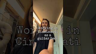 Guitar tech side gig in Cincinnati #guitartechnique #musicianlife #sidehustle