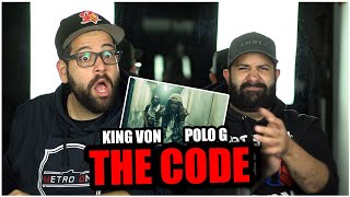RIP YOUNG KING!! King Von (feat. Polo G) - The Code (Official Video)*REACTION!!