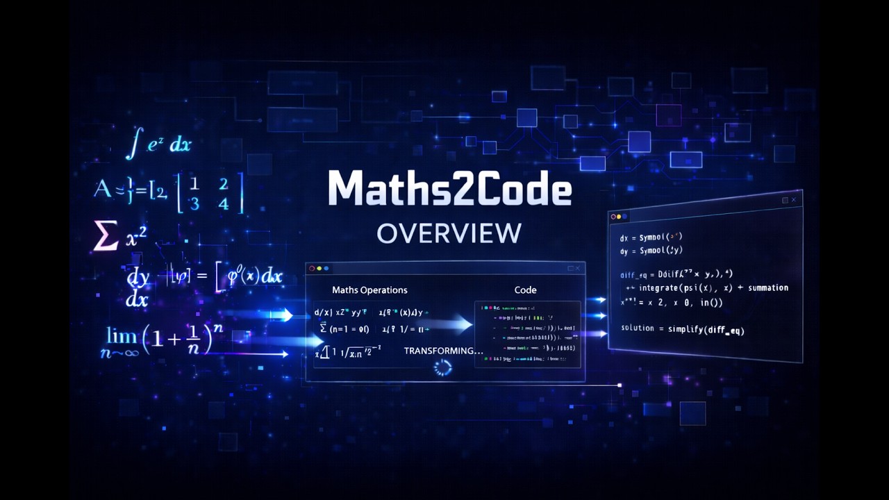 Maths2Code: Project Overview