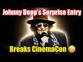 Johnny Depp’s Surprise Entry Breaks CinemaCon 😳