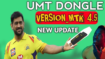 Umt Dongle New Update Mtk v4 .5 2021|Umt Pro Latest Update Mtk v4 .5 Uninstall /Download /Install Pc
