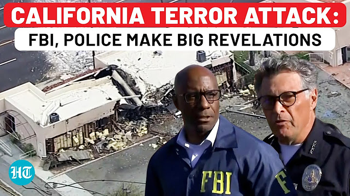 On California Terror Attack, FBI & Police Make Big Revelations| Palm Springs Bomb Blast| USA| Trump