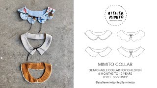 How to sew the #collarmimito by @ateliermimito