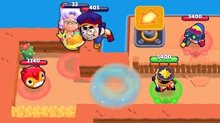 TROLL Moments  Wins  Fails  Glitches ep noobs with 2x300 iq gadgets brawl stars funny 700 