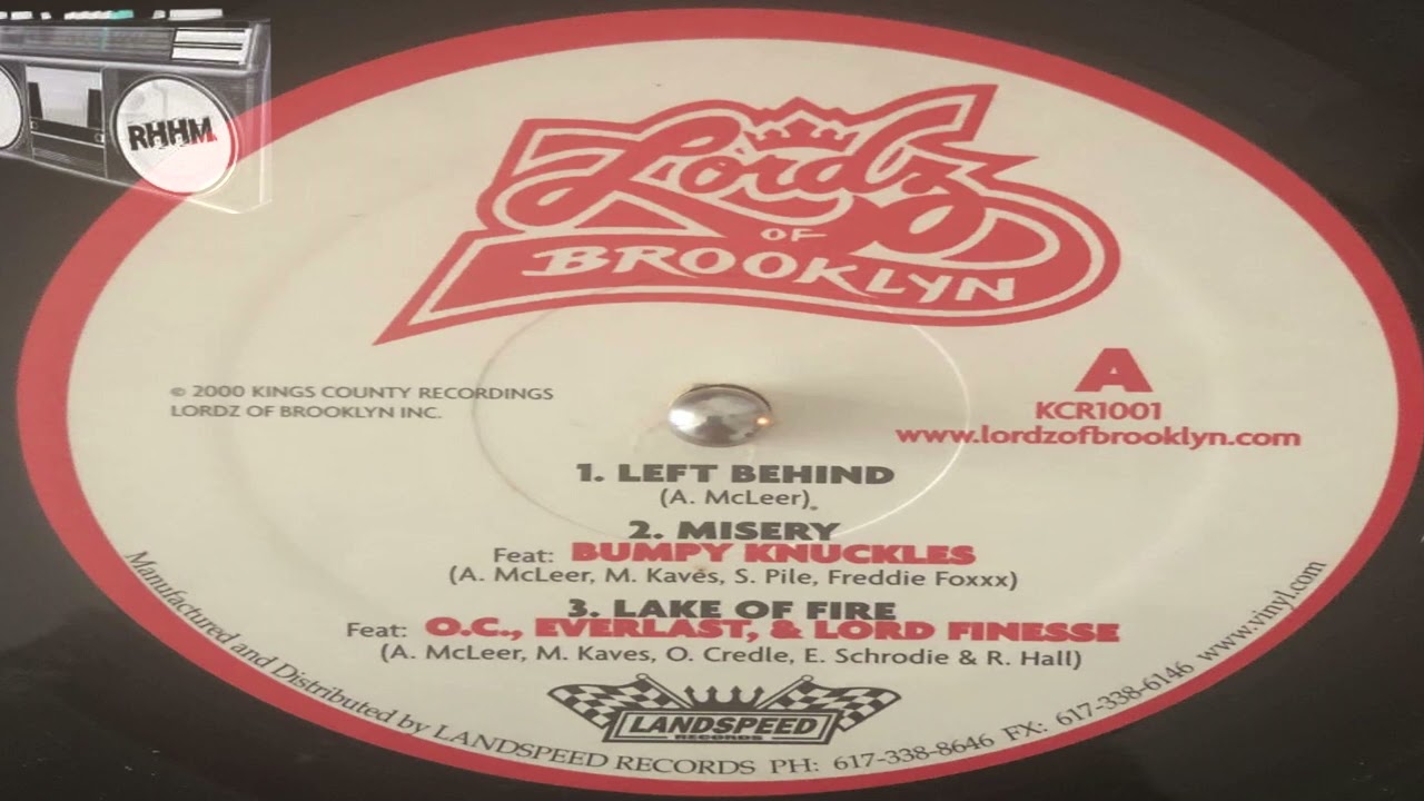 LORDZ OF BROOKLYN feat. OC, EVERLAST, LORD FINESSE - LAKE OF FIRE
